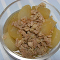 Ginji's cooksnap of when they made 大根と豚ばら肉のコクうま煮.