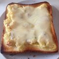 ayuness's cooksnap of when they made ☆リメイク☆ ポテトサラダトースト.