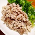 なつめタロー's cooksnap of when they made 低糖質＊ﾁｰｽﾞ風味＊舞茸のおから和え.