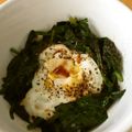 天風えいる's cooksnap of when they made ☆朝食に☆栄養満点ポパイ半熟エッグ.