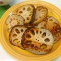 ふなここ's cooksnap of when they made レンコンのオリーブオイル焼き.
