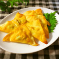 まろんかふぇ's cooksnap of when they made ソラマメとチーズのワンタン皮包み揚げ.
