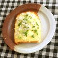 まりりりりりま's cooksnap of when they made 簡単朝食！チーズしらすトースト.