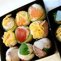 ぷちこ１９'s cooksnap of when they made ◆即席＆簡単おもてなし料理♡手まり寿司◆.