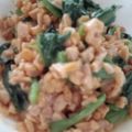 みひどん's cooksnap of when they made こまつなっとぉー。.