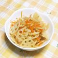 かふぇmomo's cooksnap of when they made れんこんのきんぴら♡簡単に.