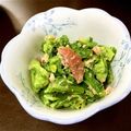 雨好き's cooksnap of when they made わさび香る　菜の花の梅ツナ和え　どすぇ.