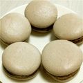 あーしゃんママ☆'s cooksnap of when they made 簡単☆ビターマカロン　粉糖不使用で☆.