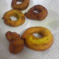 3elove's cooksnap of when they made おやつランチに！HMかぼちゃ揚げドーナツ.