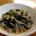 剛パパちゃんのママ's cooksnap of when they made 生わかめともやしの簡単サラダ.