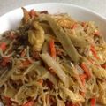 saku0655's cooksnap of when they made ゴボウと豚肉の味噌炒め.
