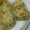 イタポメ's cooksnap of when they made レンジでエコ♬納豆＆おからのケークサレ風.