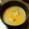 m_g66's cooksnap of when they made かぼちゃの味噌汁.