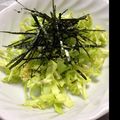 z00h's cooksnap of when they made 簡単うまうまおつまみキャベツ☆.