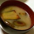 亜矢佳's cooksnap of when they made 焼きナスの味噌汁♥.