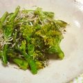 Haru Haru's cooksnap of when they made 菜の花と小女子の炒め蒸し.