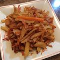 Sweetscake's cooksnap of when they made ＊じゃがいもと人参のキンピラ風炒め物＊.