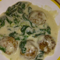 スティッチ姉妹's cooksnap of when they made きのことほうれん草のクリーム煮♪.