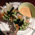 ダッフィー3's cooksnap of when they made 野菜スティックwith味噌マヨディップ.