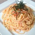 ma●co's cooksnap of when they made 簡単！激うま！！和風明太子パスタ.