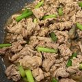 ❀あじさい❀'s cooksnap of when they made ラーメン屋さんの茄子肉炒め。.