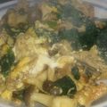 賢まま's cooksnap of when they made 栄養満点！豚肉とほうれん草の玉子とじ.