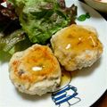 ■茉莉■'s cooksnap of when they made 鶏つくねの和風あん大葉風味.