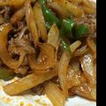 だふぃ♡'s cooksnap of when they made 牛肉スパイシーケチャップ炒め.