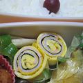 daikanon's cooksnap of when they made お弁当に♪３色巻き卵.