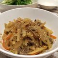 エレエレママ's cooksnap of when they made 牛肉と野菜のきんぴら.