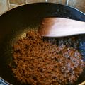 aki0103's cooksnap of when they made 簡単！万能！お弁当にも肉味噌風そぼろ.