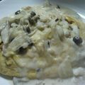 ごんべい君's cooksnap of when they made オムライス♡ホワイトソースがけ.