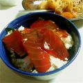 ひろりん９１１８'s cooksnap of when they made まぐろのづけ丼.
