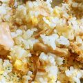 ごり＊くま's cooksnap of when they made シャケとまいたけのバター醤油炒飯.