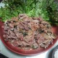 ☆ダイアママ☆'s cooksnap of when they made Wもやしの豚ピー甘みそ炒め！プルコギ風！.