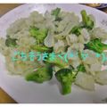 ゆけり３兄弟's cooksnap of when they made 本格的に作るイカとブロッコリの炒め.