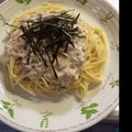 ＨAＬ's cooksnap of when they made 簡単時短 1人ランチふわっと納豆パスタ.