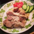 linetta's cooksnap of when they made ＊＊シンガポールチキンライス＊＊.