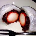 ひばり食堂's cooksnap of when they made 冷凍お餅で簡単！いちご大福　ひなまつりに.