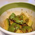 TOH。's cooksnap of when they made シンプル美味♪アボカドわさび.