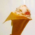 ★mayo★'s cooksnap of when they made 春巻きの皮で＊手作りアイスコーン.