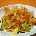 れいjgj's cooksnap of when they made もっちり☆絶品 焼きうどん。.