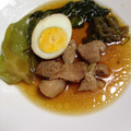 ぽぽねママ's cooksnap of when they made 角煮風☆豚の簡単煮物と味付たまご.