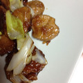 ピーナッツ11's cooksnap of when they made グルテンミートと白ねぎの黒酢炒め.