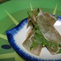ひいら's cooksnap of when they made ✿ヘルシーおかず❀長芋の✿大葉生ハム巻き.