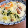 よぉた's cooksnap of when they made 白菜と菜の花のクリーム煮.