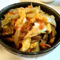 Ｃｒｉ's cooksnap of when they made さんまの蒲焼をアレンジ!!卵とじどんぶり.