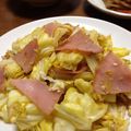 YUKIKI☆'s cooksnap of when they made 春キャベツとハムのたまご炒め.