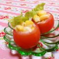 赤い電話's cooksnap of when they made 簡単♪お弁当にプチトマトの彩りサラダ.