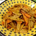 ふなここ's cooksnap of when they made 簡単！ウマイ！カレーきんぴらごぼう.